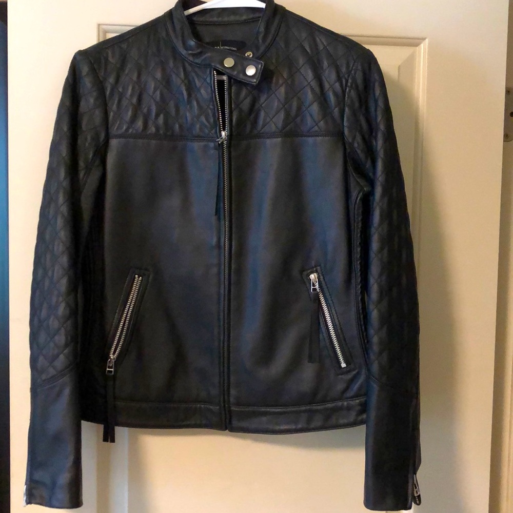 Leather jacket